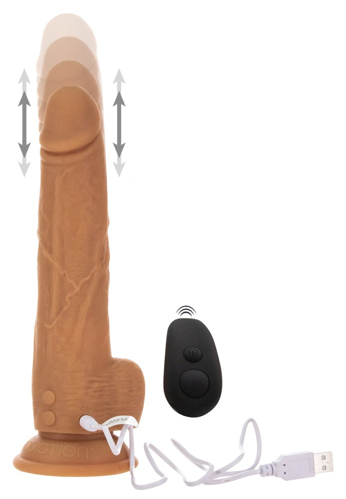 Naked Addiction NA 9 Thrusting Dong RC Caramel