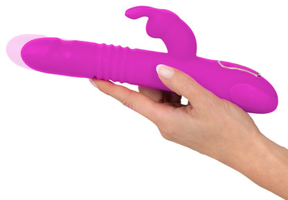 Sweet Smile Thrusting Pearl Rabbit Vibrator mit rotierenden Kugeln