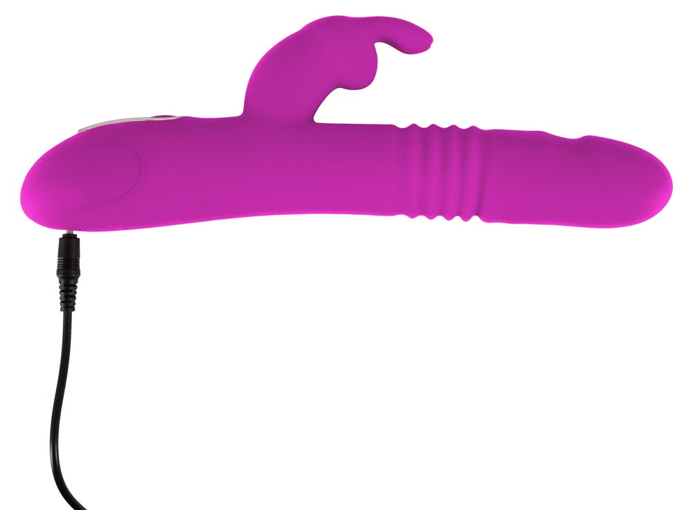 Sweet Smile Thrusting Pearl Rabbit Vibrator mit rotierenden Kugeln