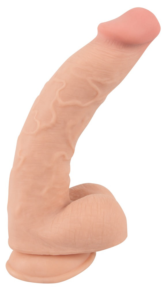 Nature Skin Dildo mit beweglicher Haut und Saugfuss, 24,7 cm