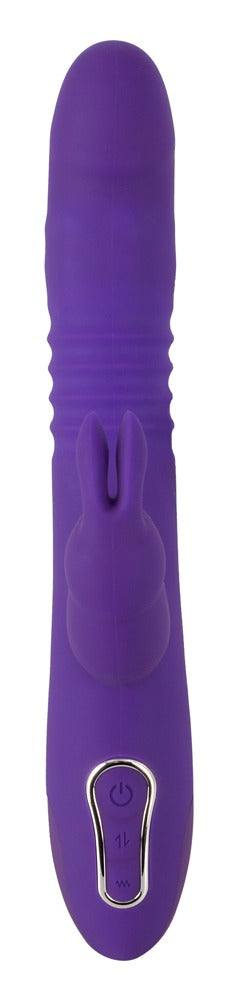 Sweet Smile Triple Thrusting Vibrator für Vagina, G-Punkt, Klitoris und Anus