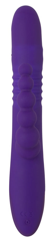 Sweet Smile Triple Thrusting Vibrator für Vagina, G-Punkt, Klitoris und Anus
