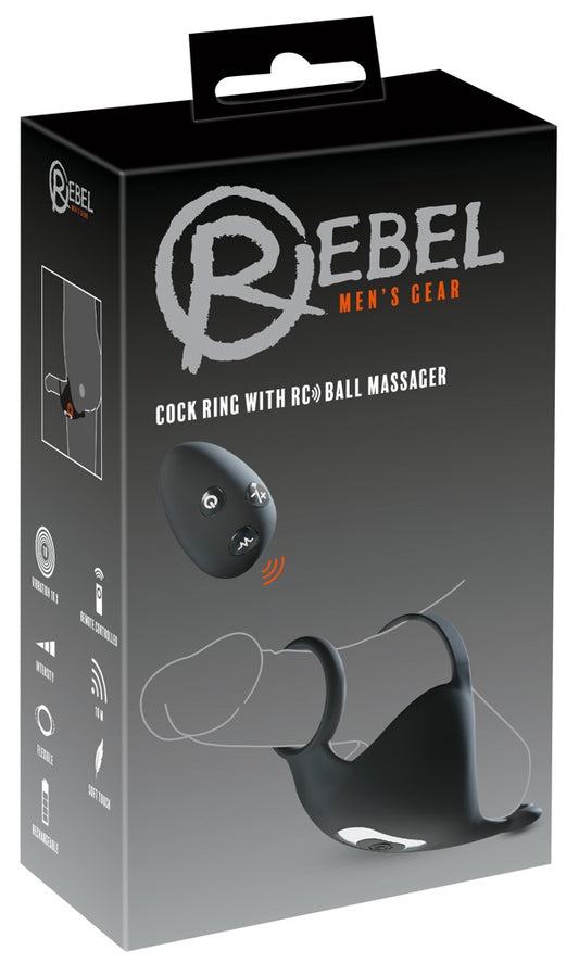 Rebel Cock Ring With RC Ball M