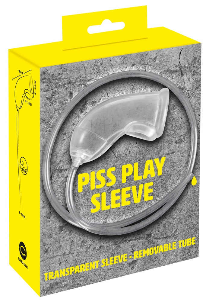 You2Toys Piss Play Sleeve elastische Penissleeve für Wetplay