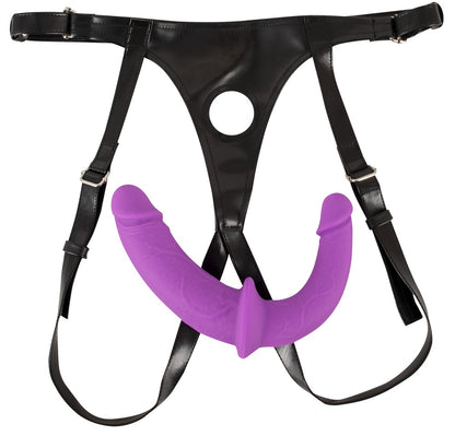 Sweet Smile Super Soft Double Strap-On Umschnallstring mit Doppeldildo