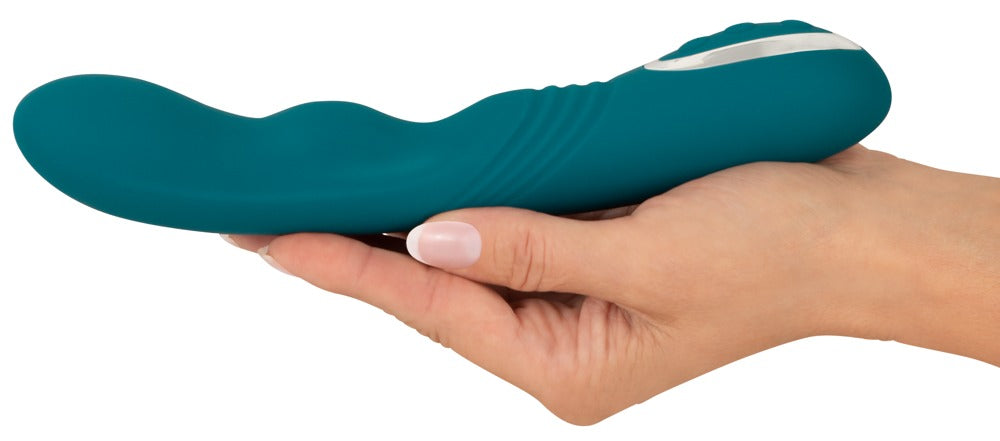 Sweet Smile Rotating G-Spot Vibrator mit rotierender Spitze, grün
