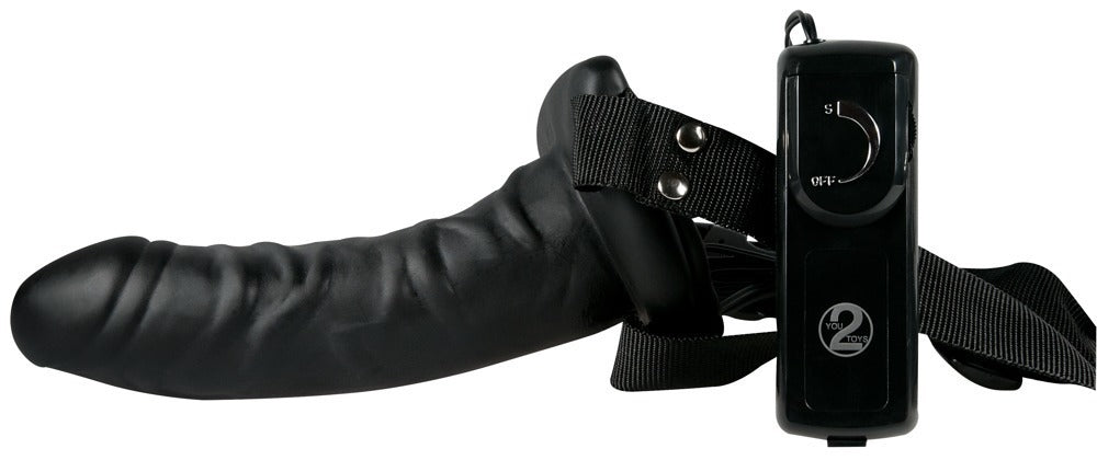 You2Toys Easy Rider hohler Umschnall-Vibrator mit Äderung