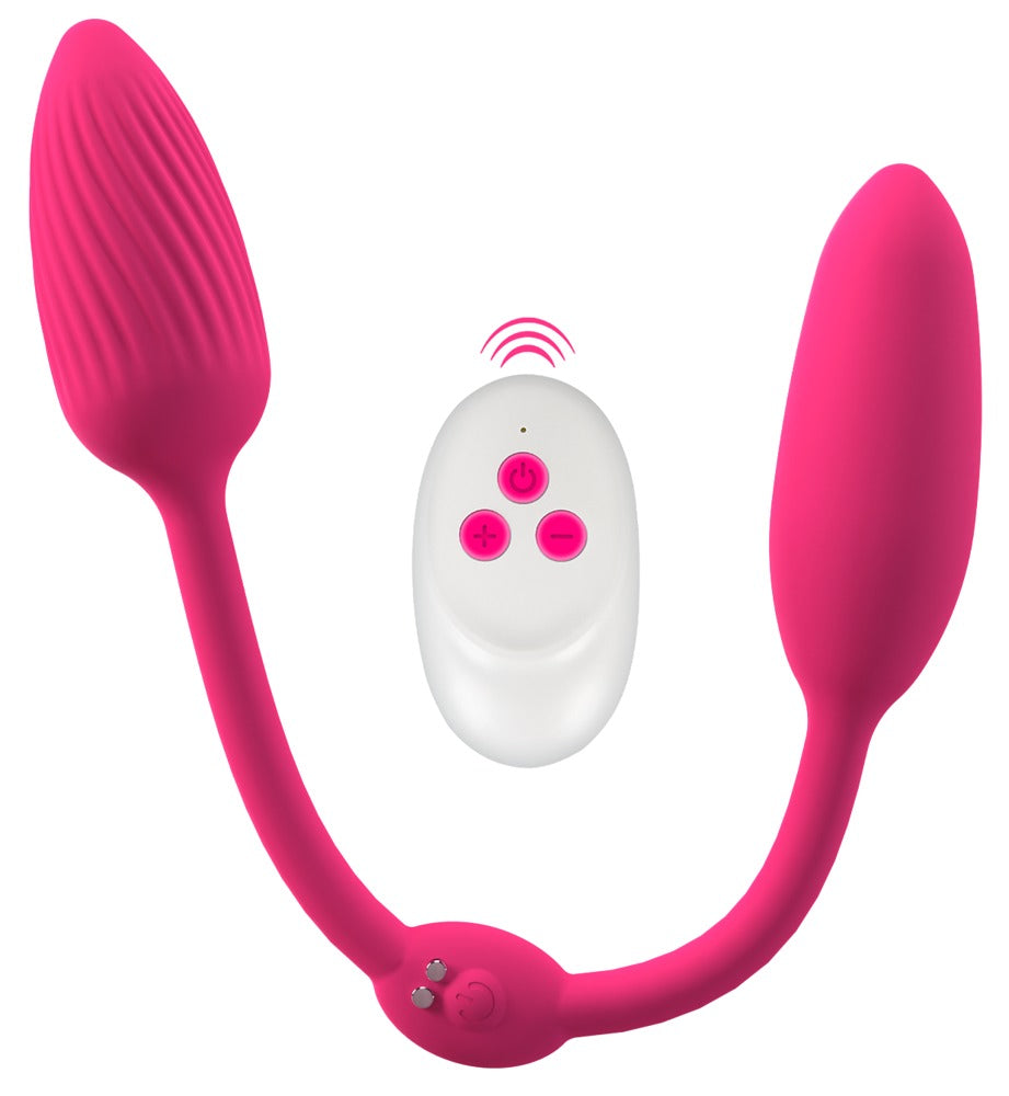 Sweet Smile RC Double Pleasure Love Balls mit 2 Vibrobullets