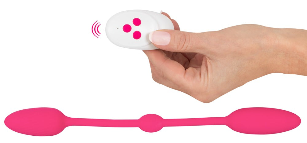 Sweet Smile RC Double Pleasure Love Balls mit 2 Vibrobullets