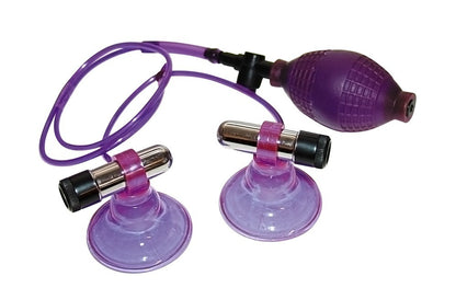 You2Toys Ultraviolett Nippelsauger mit Vibration, paarweise