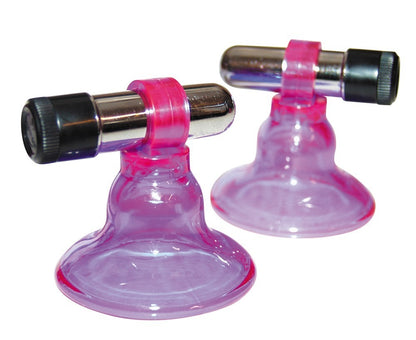 You2Toys Ultraviolett Nippelsauger mit Vibration, paarweise