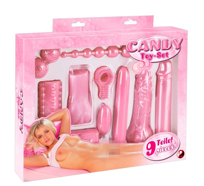 You2Toys Candy Toy-Set 9-teilig in Bonbon-Rosa