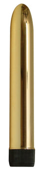 You2Toys Gold Vibrator schlank in Goldglanz-Optik