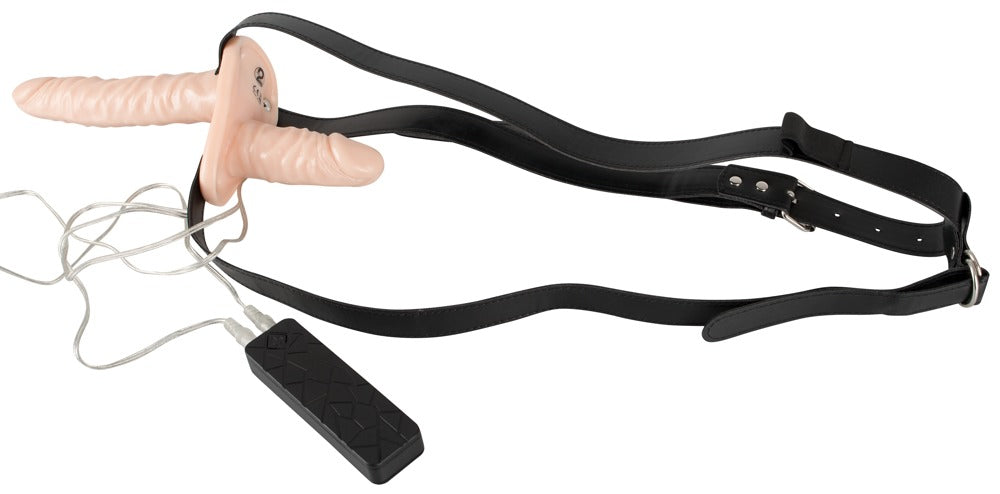 You2Toys Strap-on Duo Umschnallgurt mit Doppelvibrator