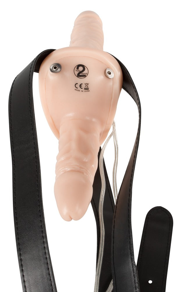 You2Toys Strap-on Duo Umschnallgurt mit Doppelvibrator