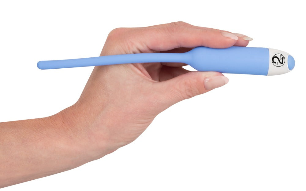 You2Toys Silikon-Dilator mit Vibration für die Harnröhre, blau