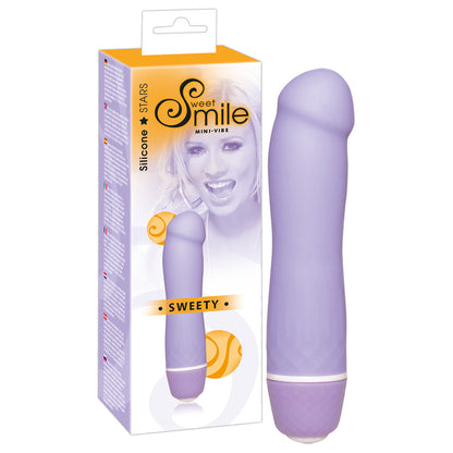 Sweet Smile Sweety Minivibrator im Penis-Look mit 7 Modi