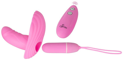 Sweet Smile Shelly RC Panty Vibrator mit Vibro-Penis und Reiznoppen