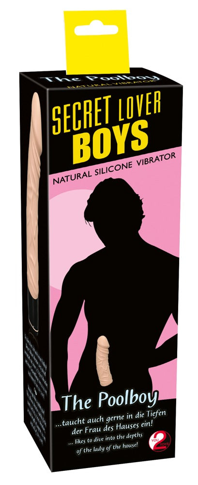 You2Toys The Poolboy Silikon-Vibrator im realistischen Penis-Look