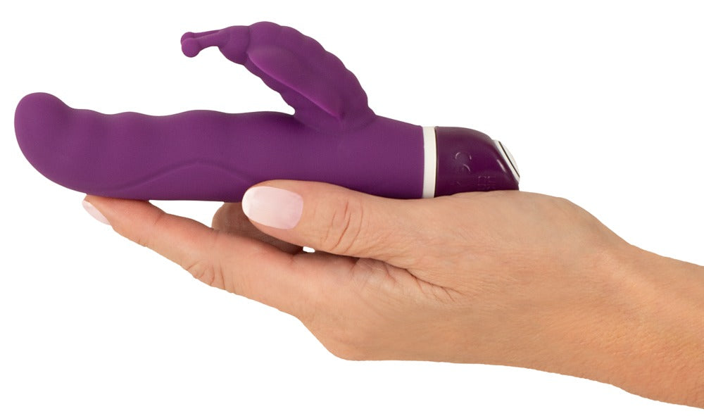 Sweet Smile G-Butterfly Vibrator mit Klitorisreizarm im Schmetterlingsdesign