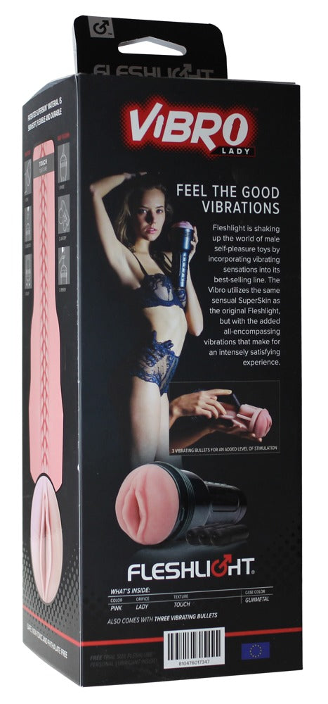Fleshlight Vibro Pink Lady Touch Masturbator mit Vibro-Bullets