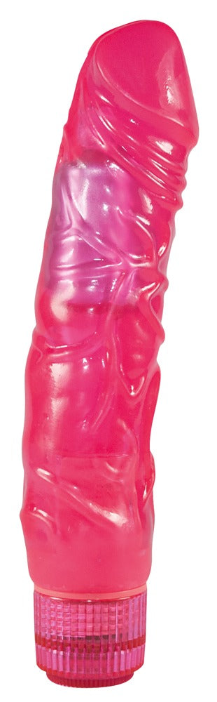 You2Toys Pink Love biegsamer Vibrator in transparentem Pink