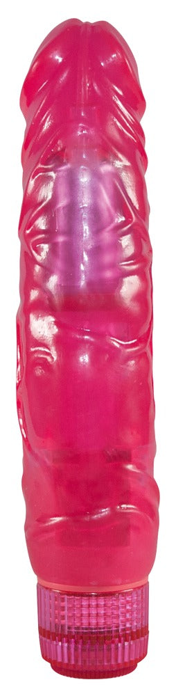 You2Toys Pink Love biegsamer Vibrator in transparentem Pink