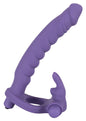 You2Toys Los Analos Double Delight Umschnall-Dildo mit Vibration