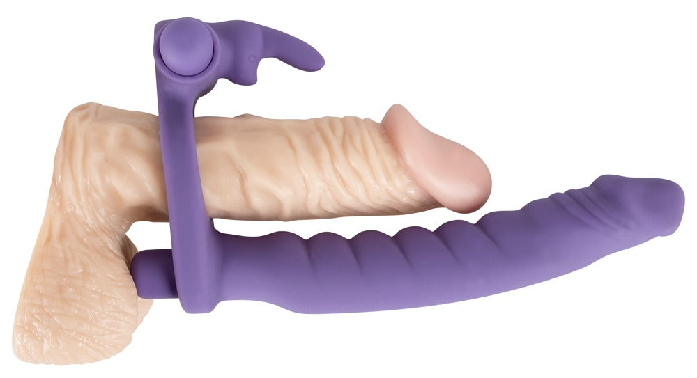 You2Toys Los Analos Double Delight Umschnall-Dildo mit Vibration