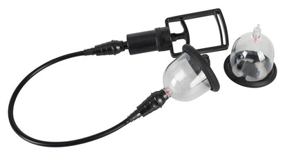 Bad Kitty Nippelsauger mit Handpumpe und Vibration
