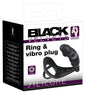 Black Velvets Ring + Vibro Plug