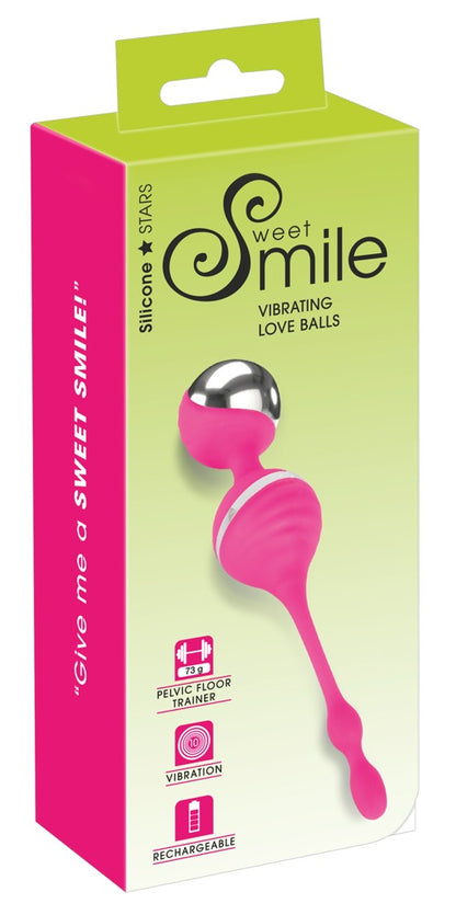 Sweet Smile Vibrating Love Balls mit 10 Vibrationsmodi