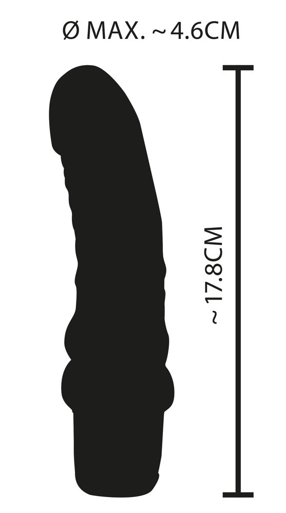 You2Toys Nature Vibe biegsamer Silikon-Vibrator im Penis-Look
