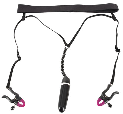 Bad Kitty Spreader-String mit Mini-Vibrator und Reizperlen