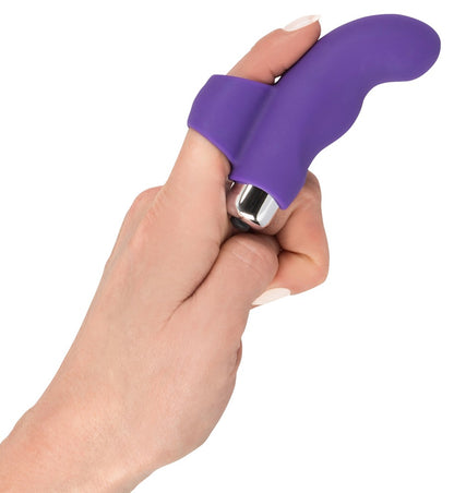 Sweet Smile Finger Vibrator mit gebogener Spitze und Fingerschlaufe