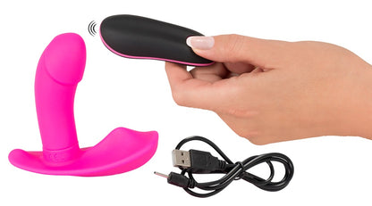 Sweet Smile RC Panty Vibrator mit Auflegefläche und Eichel