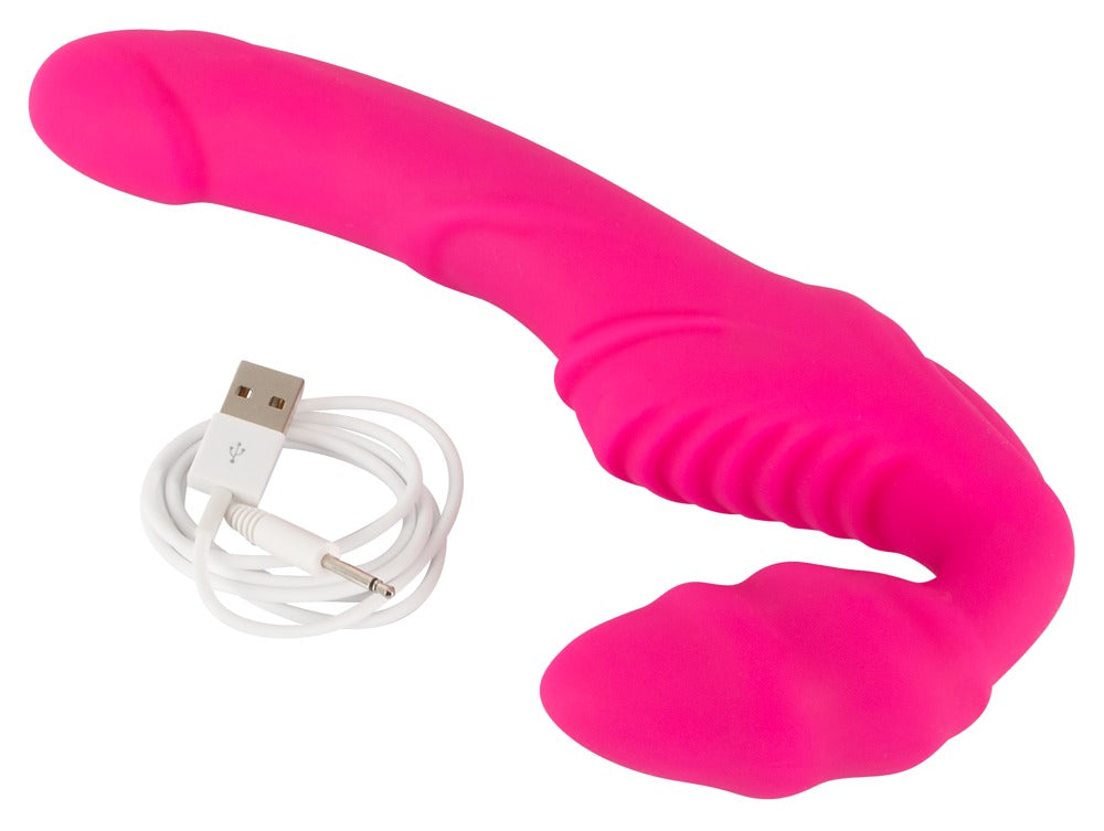 Strapless Strap-On Vibrating Strapless Strap-On 2