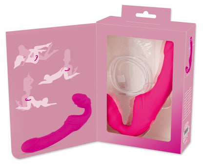 Strapless Strap-On Vibrating Strapless Strap-On 2