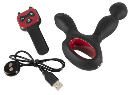 You2Toys Silicone Prostate Plug mit Wärme, Rotation und Vibration