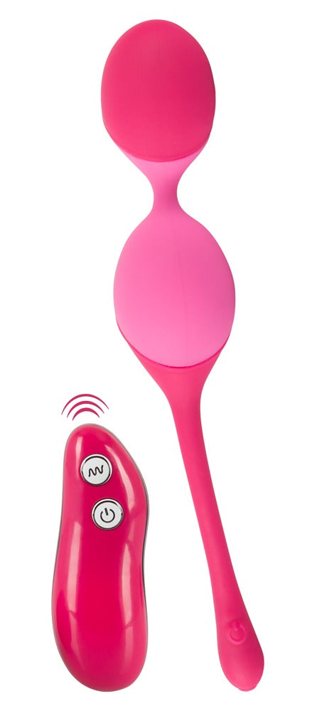 Sweet Smile Remote Controlled Love Balls Vibrokugel-Duo, rot