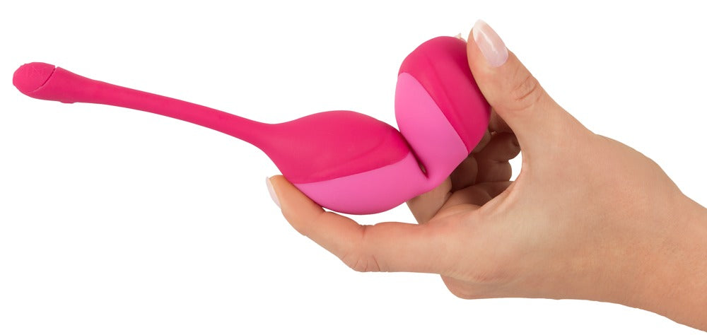 Sweet Smile Remote Controlled Love Balls Vibrokugel-Duo, rot