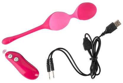 Sweet Smile Remote Controlled Love Balls Vibrokugel-Duo, rot