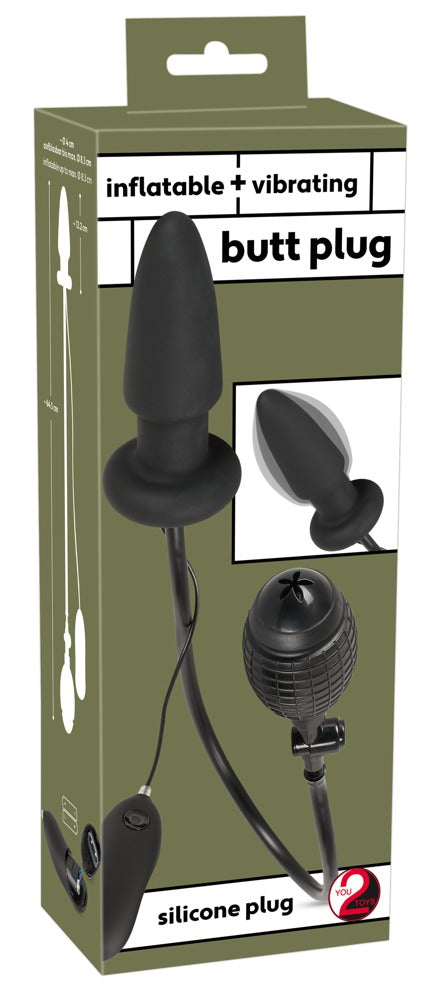 You2Toys aufpumpbarer Vibro-Analplug mit Fernbedienung