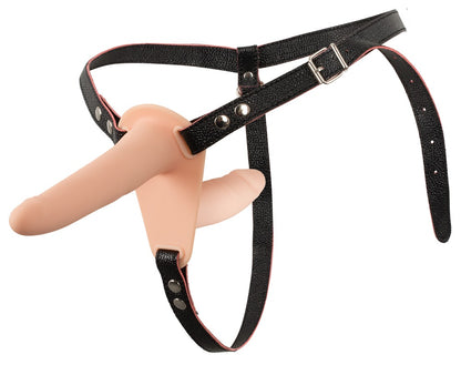 You2Toys Vibrating Double Strap-On Umschnall-Doppeldildo mit Bullet
