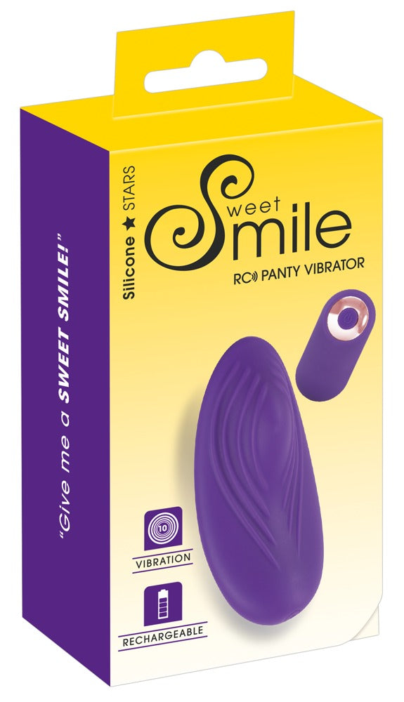 Sweet Smile RC Panty Vibrator anatomisch ideal, lila