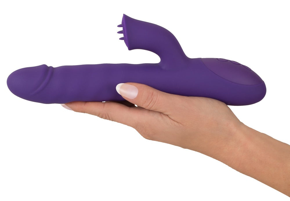 Sweet Smile Thrusting & Rotating Rabbit Vibrator mit Stoß- und Rotationsfunktion