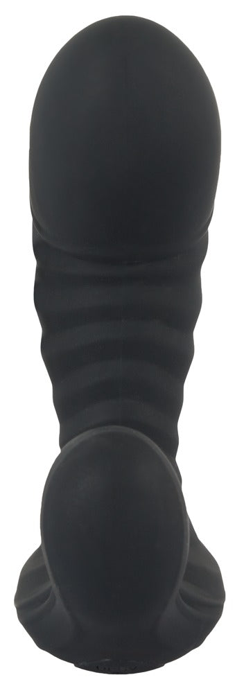Aufblasbarer G- und P-Punkt Vibrator mit Funkfernbedienung, 12 cm