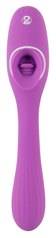 You2Toys 2 Function Bendable Vibe biegsam mit Klitoris-Funktion