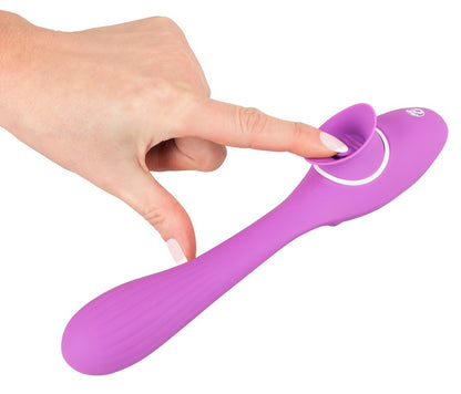 You2Toys 2 Function Bendable Vibe biegsam mit Klitoris-Funktion