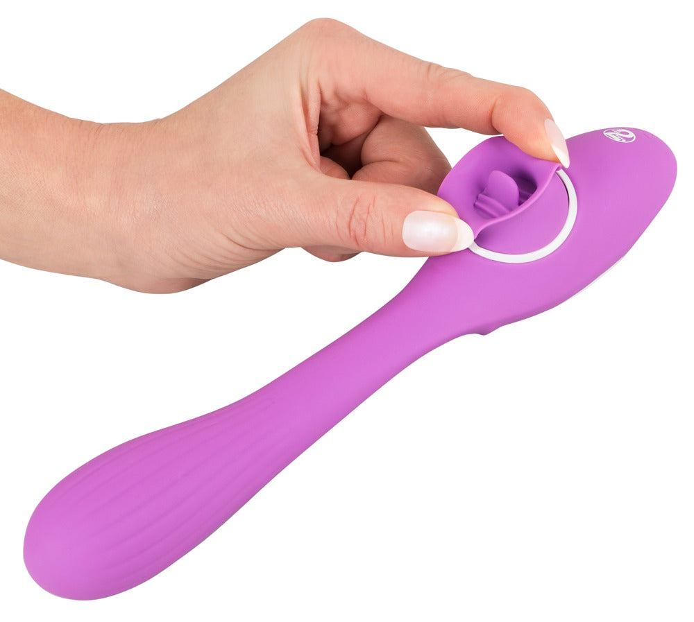 You2Toys 2 Function Bendable Vibe biegsam mit Klitoris-Funktion